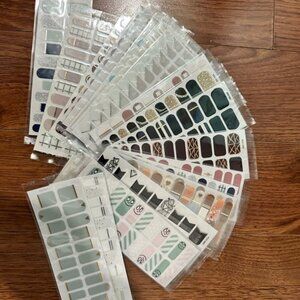 Nail Stickers Pack Aveeno Hand Mask 34 Packs Assorted Styles